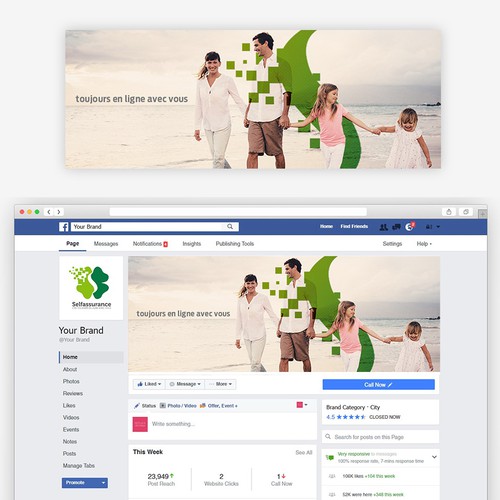 Facebook cover contest entry by posspoint