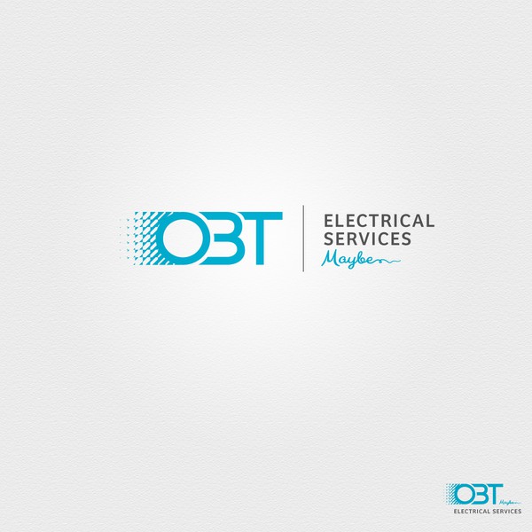 Design by eeek titled "OBT electrical services"