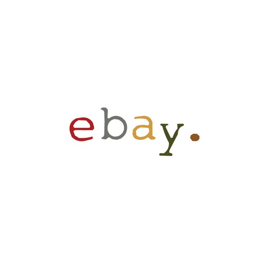 Diseño de 99designs community challenge: re-design eBay's lame new logo! de Kisidar