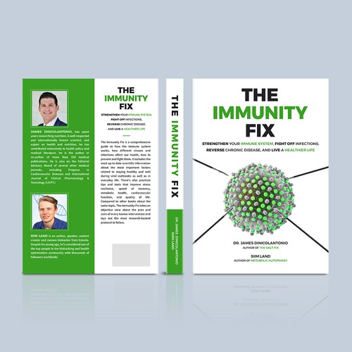 Health Immune System Book Design by Divya Balu