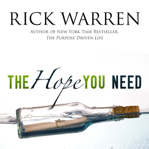Design Rick Warren's New Book Cover Diseño de Kasey S.