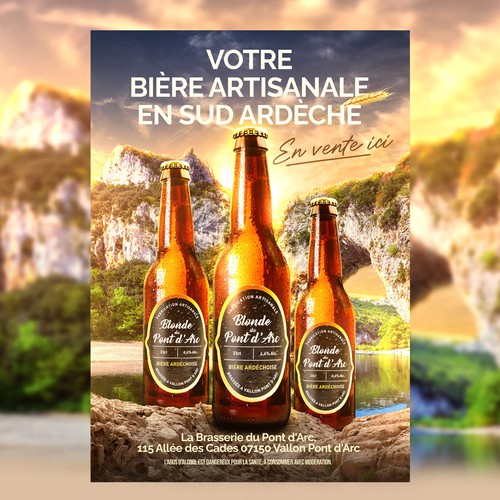 Poster for craft beer Design by umbertino