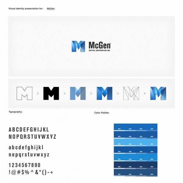 TOP TALENT wanted for design of McGen Capital Corporation Inc. logo