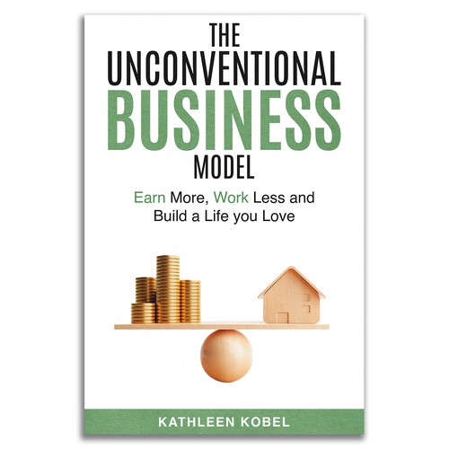 Book Cover Design (The Unconventional Business Model) Design by Waris Baig 786