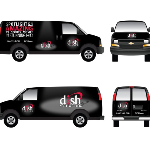 Spencer HopkinsさんのV&S 002 ~ REDESIGN THE DISH NETWORK INSTALLATION FLEETデザイン