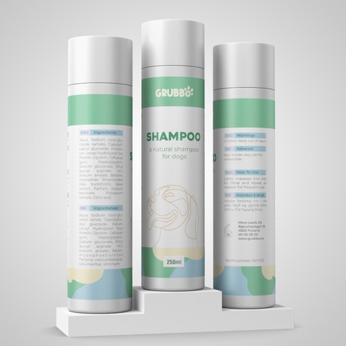 Design Design label for dog shampoo por Pice Wilf