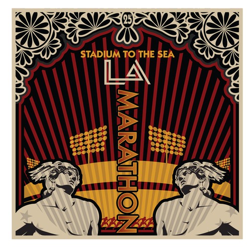 LA Marathon Design Competition Design by pmo