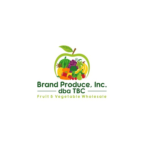 Logo With Asorted Fruits Vegetables Logo Design Contest 99designs