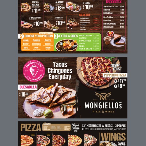 Digital Food Menu Contest! Design by Maszul