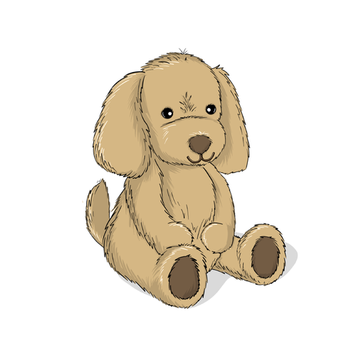 Weighted Stuffed Animal for Adults with Anxiety Disorders Design by rjo.studio