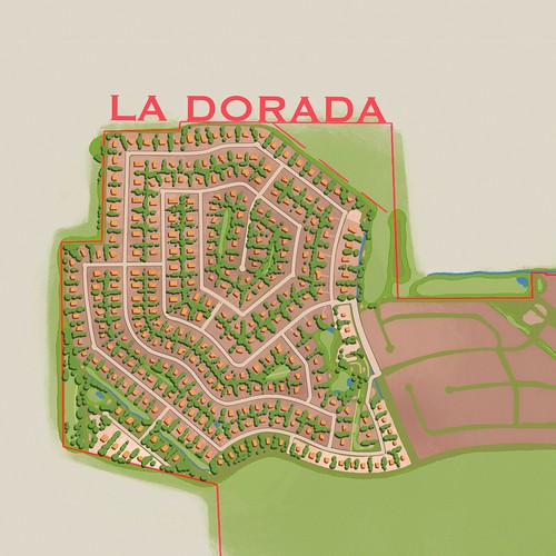 Designs | Illustrated Masterplan Map for Kelly Ranch Development ...