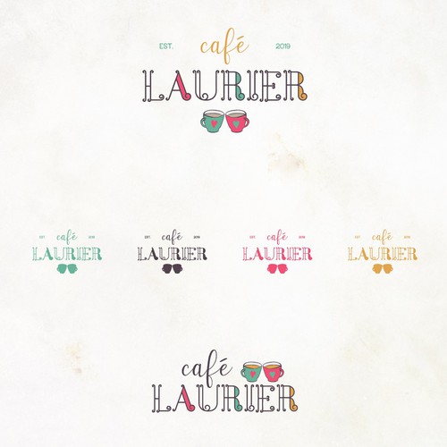 Logo needed for my mom's dream cafe in time for Mother's Day! Réalisé par red lapis