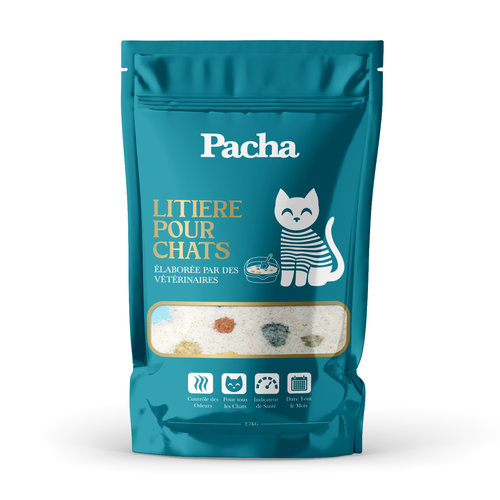 Cat Litter startup Minimalistic packaging - Contest Design by SONUPARMAR