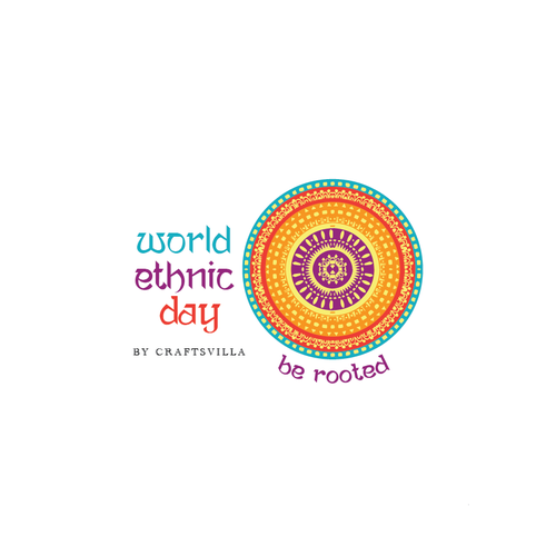 Logo for World Ethnic Day to celebrate ethnic cultures of the world Design réalisé par S♡Creative