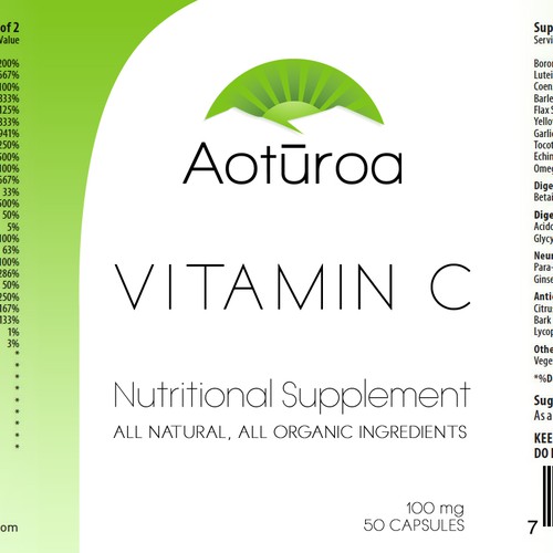 Product label contest entry by Denis Ha