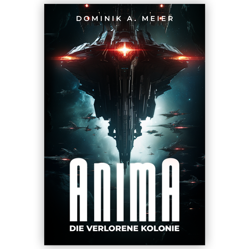 Sci-Fi Book Cover: Anima (Epic SF) Design by LuXxArt