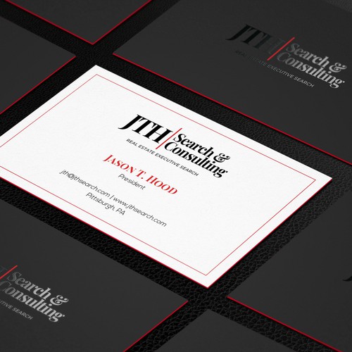 Design Business Card Design for Executive Search Firm por CilioLab✦