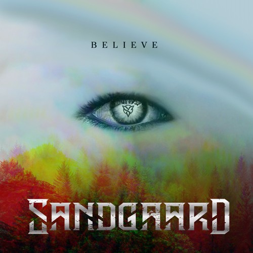 SANDGAARD - Album Cover for Spotify / Apple Music Design by Elfizayudha