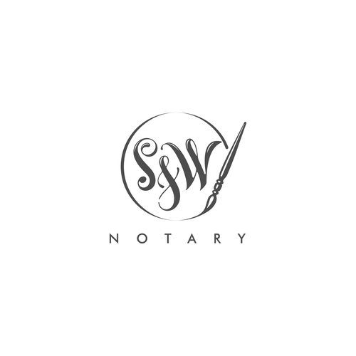 "I need a powerful & professional logo for my new notary business" Design by Nikajima