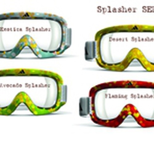 Design adidas goggles for Winter Olympics Diseño de suiorb1