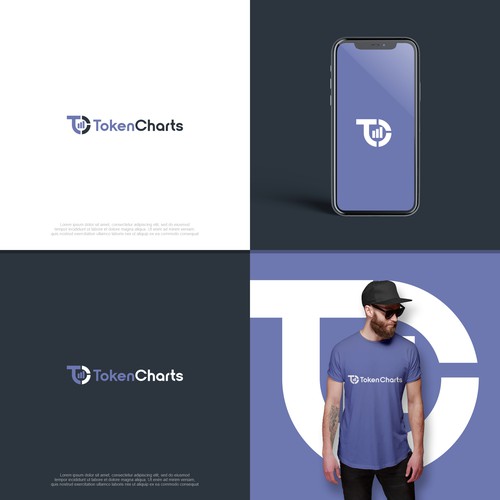 Designs | Modern logo for blockchain charting website | Logo design contest