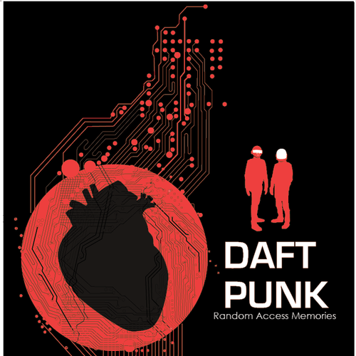 Design 99designs community contest: create a Daft Punk concert poster por Diezse