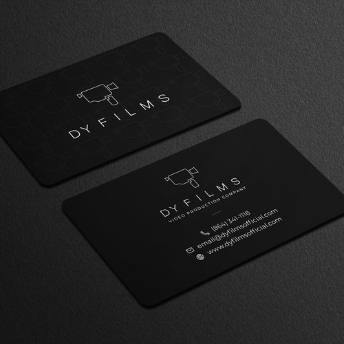 Business card for video production company Design by Galaxiya