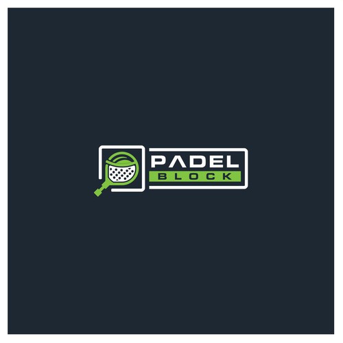 Padel business logo! Design by SPECTAGRAPH