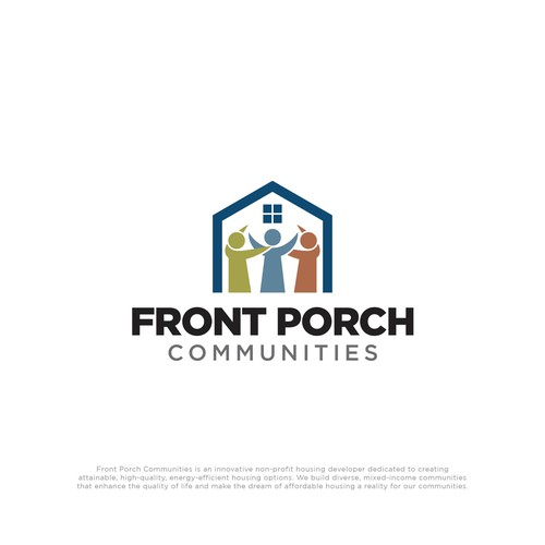 Front Porch Communities - A Not For Profit housing developer with a community focus Design von RaccoonDesigns®