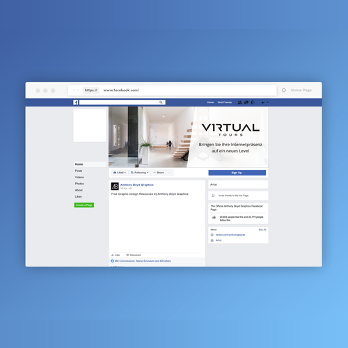 Facebook cover contest entry by AEI™