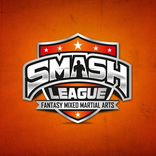 Smash League -- sports logo (MMA) Design by bo_rad