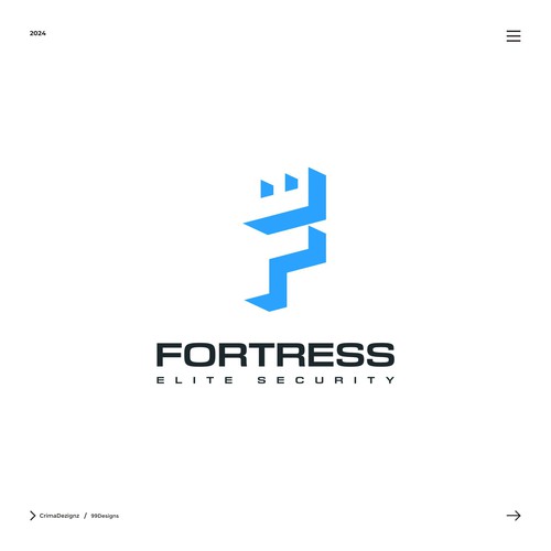 Design for High End Security Guard Company Design by CrimaDezignz®