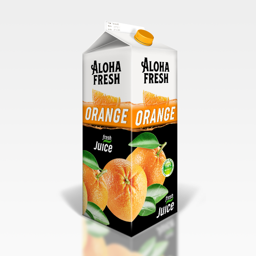 ALOHA FRESH JUICE & TEA Design by kenan.design