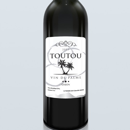 Product label contest entry by Univers Design