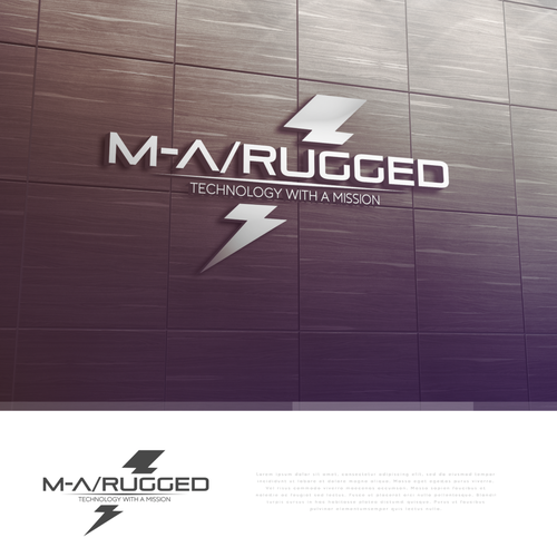 Mid-Atlantic Rugged Systems Logo and Brand Guide Design by Michael San Diego CA