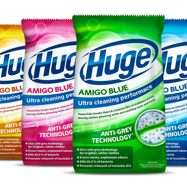 Diseño de P.D.S. titulado "1-to-1 project concept for detergent family "