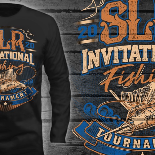 Need a memorial fishing tournament t-shirt design