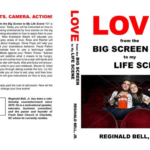 Lights. Camera. Action! Help us create a bestselling book cover! Design by Self Publishing Guru