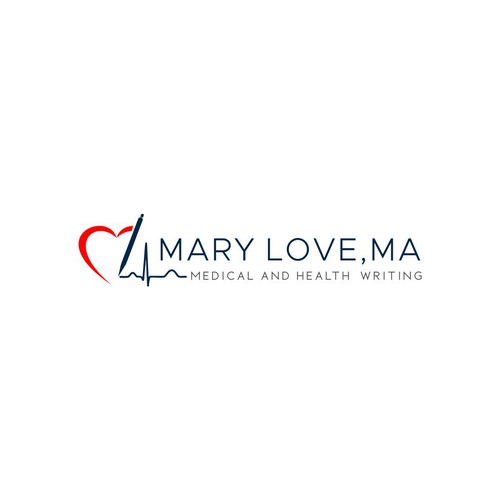 A friendly logo for a writer specializing in medicine & health Design by cozyme28^_^