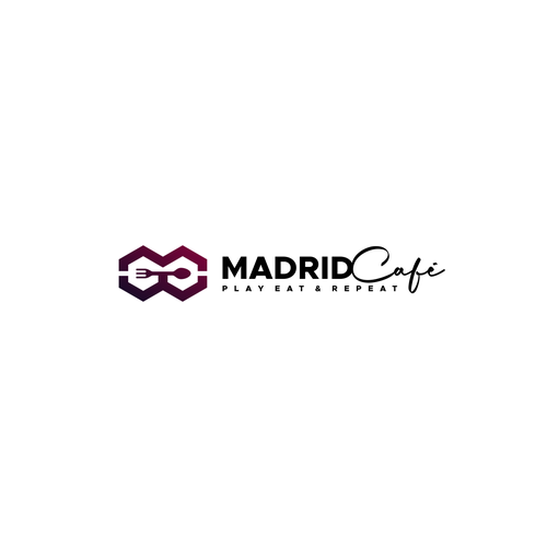 Logo for Madrid Cafe & Games Design by veeqee