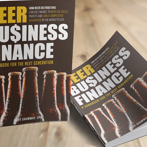 Design an award-winning book cover for the beer business Design by Ciusan