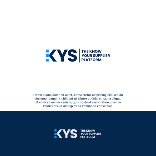 Logo for suppliers data platform Design by Biru Langit Studio