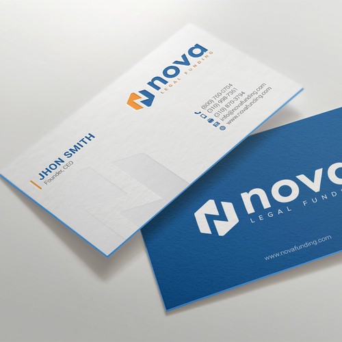 Design di Design a Print Material (Biz Card, Letterhead, Letter) for Legal Funding Company di kaylee CK