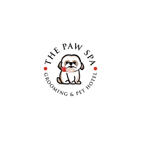 Classic, creative , professional…. The Paw spa , grooming and luxury pet hotel Design by S.H Designs