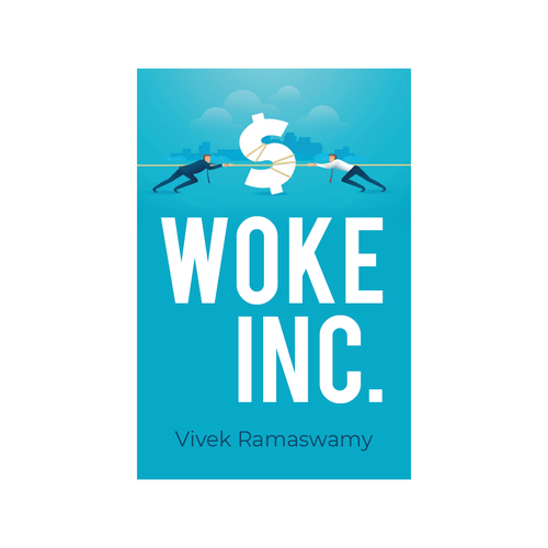 Woke Inc. Book Cover デザイン by BengsWorks