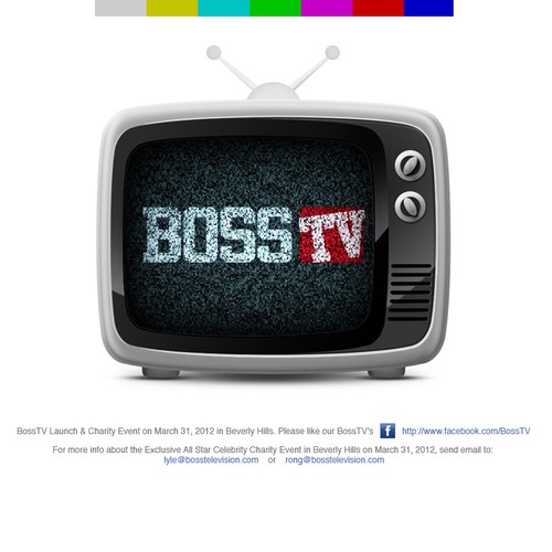 BOSSTV NEEDS COMING SOON WEB PAGE Ontwerp door l.desideri86