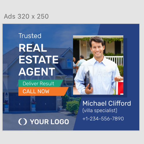 Banner Ad for Real Estate - Guaranteed Design by W Digital