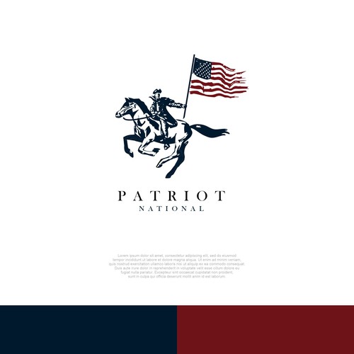 コンペ「Patriots National Golf Club」のデザイン by Yatama.kunさん 