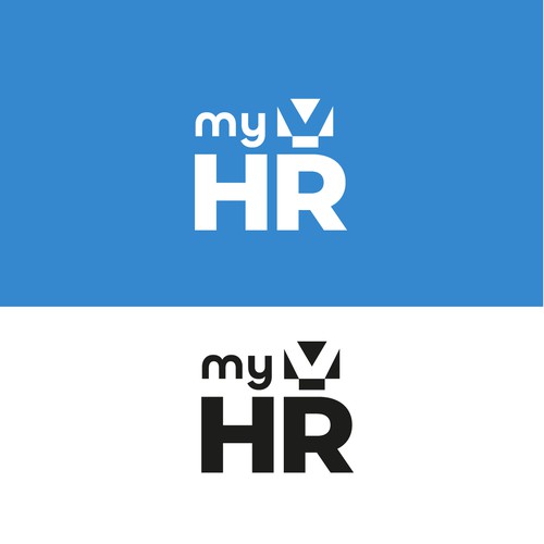 Create an awesome logo for myHR, the #1 HR Software in Luxembourg ! Design by M.I.Thomson