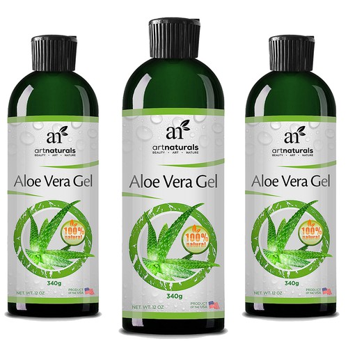 Create label design for organic aloe vera gel | Product label contest |  99designs